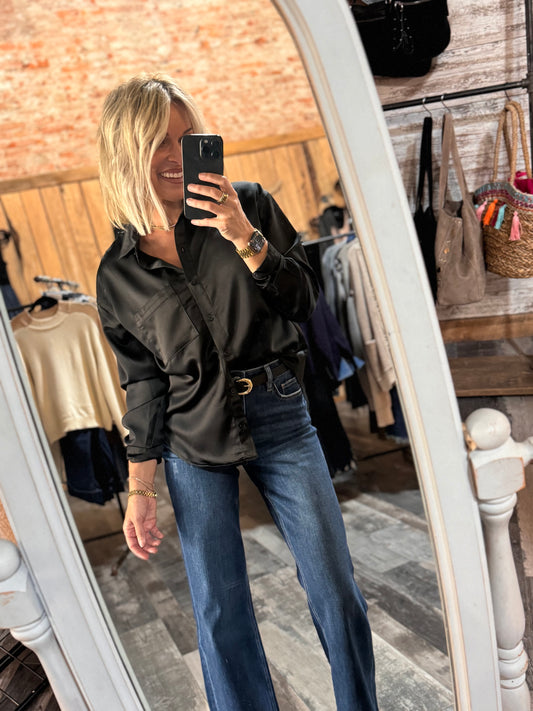 Sassy But Classy Silk Top