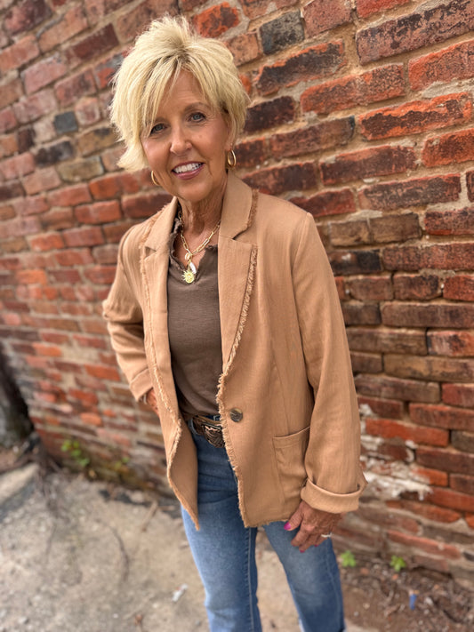 Classy Linen Blazer
