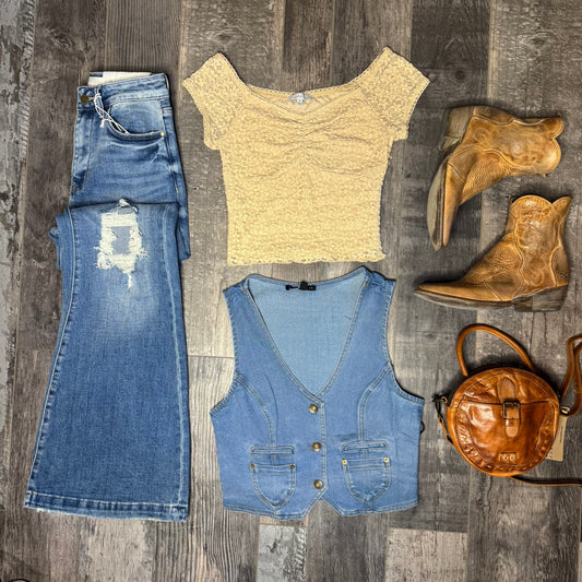 Laced Off Shoulder