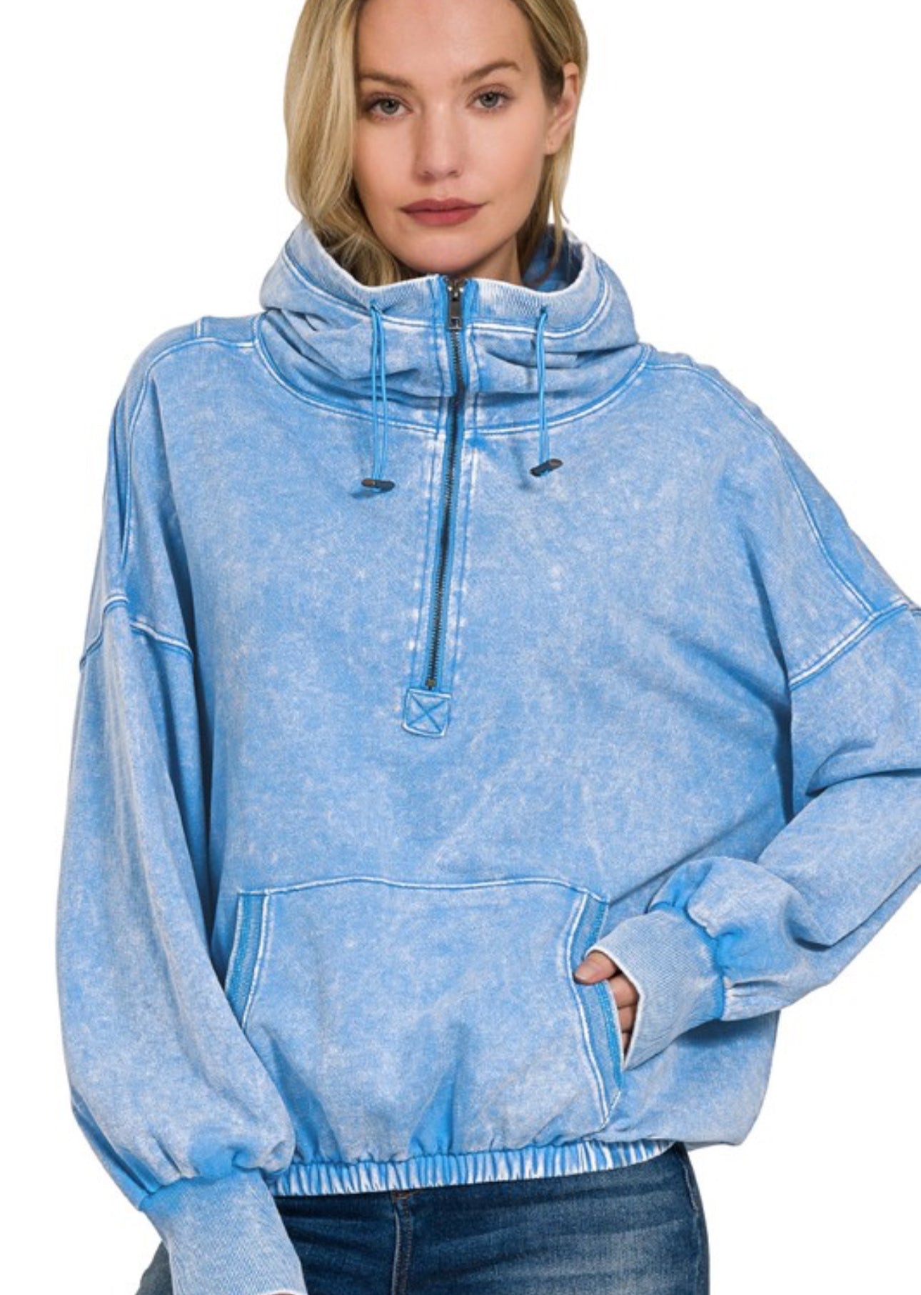 French Terry Quarter Zip