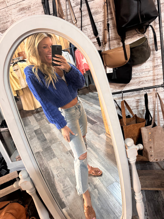 Bubble Hooded Sherpa Jacket