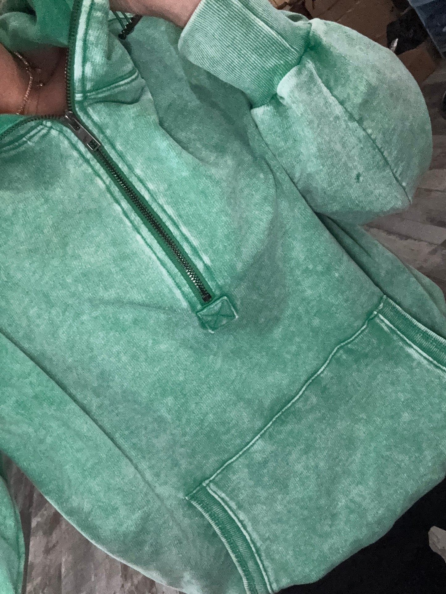French Terry Quarter Zip