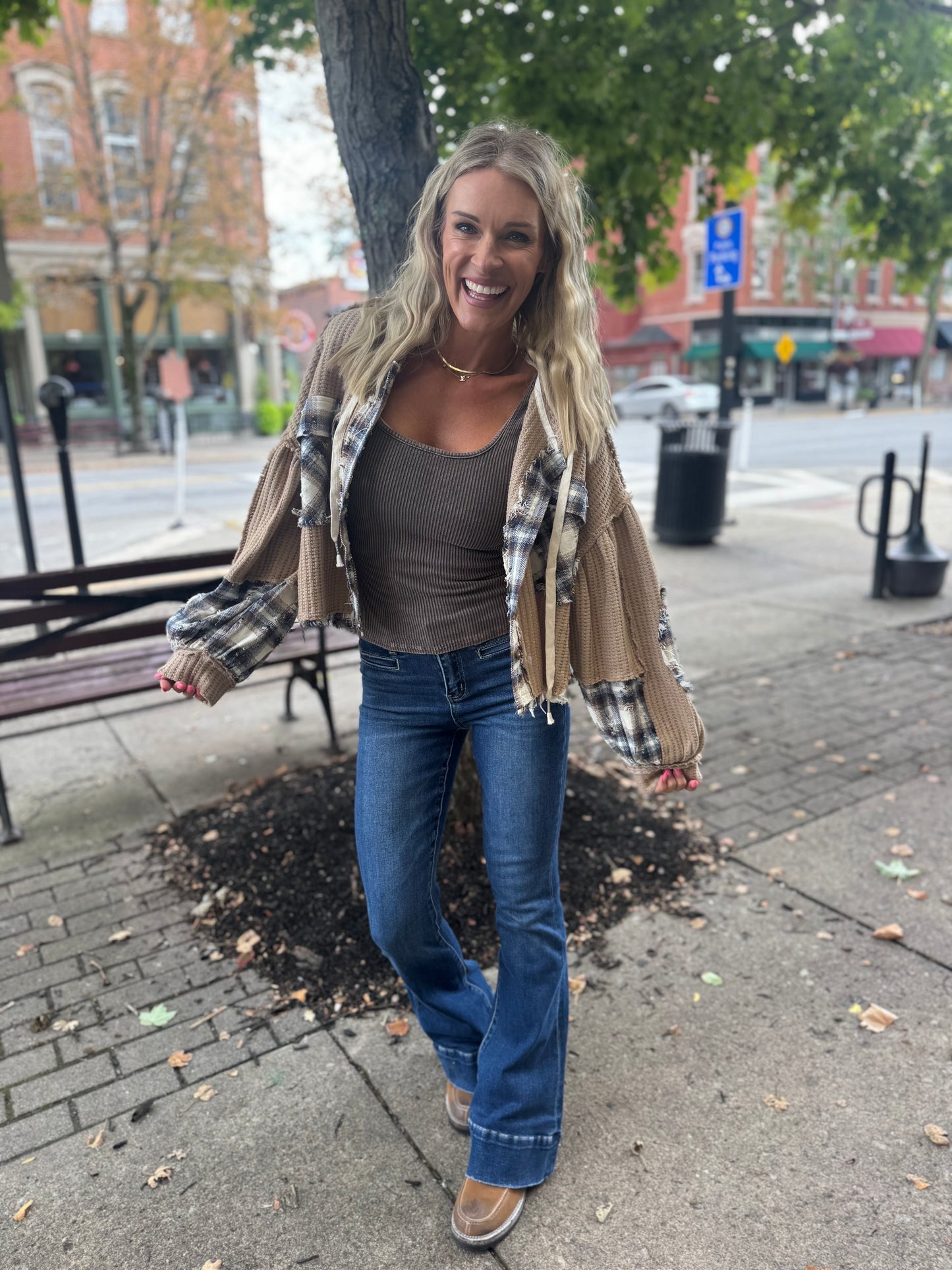 Bev's Plaid Shacket