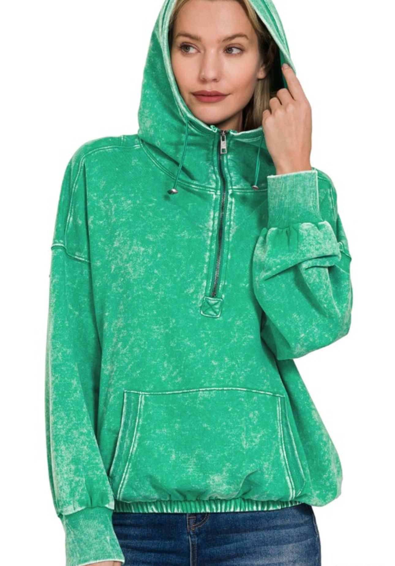 French Terry Quarter Zip