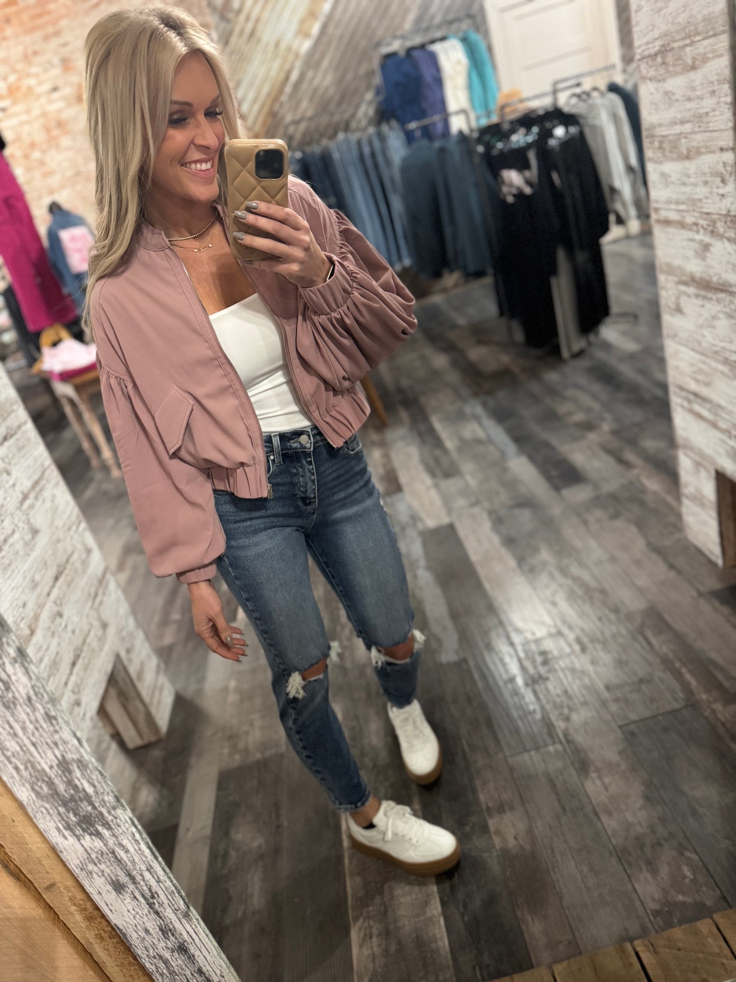 Ballon Mauve Jacket
