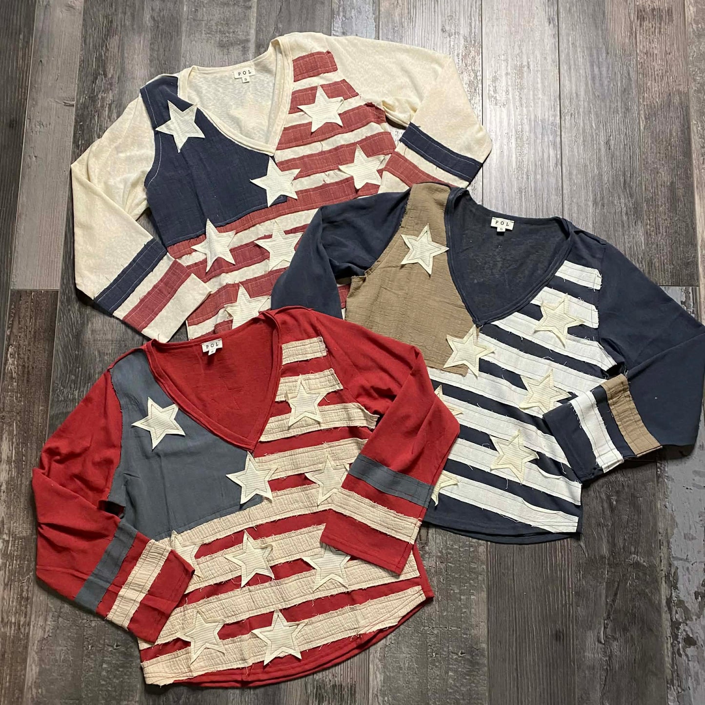 Merica Patched Top