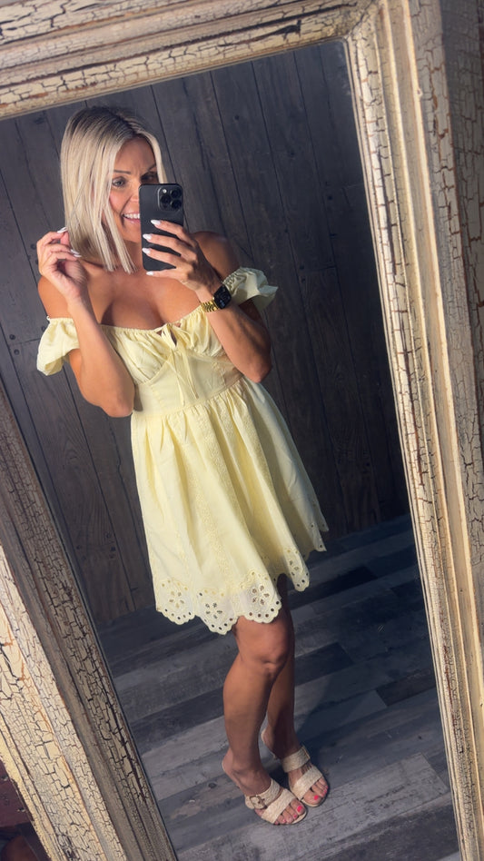 Kelcie Scallop Dress