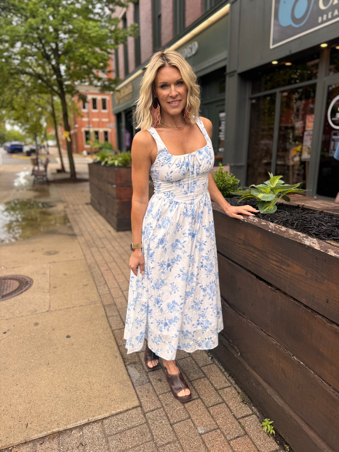 Floral Corset Jenny Dress
