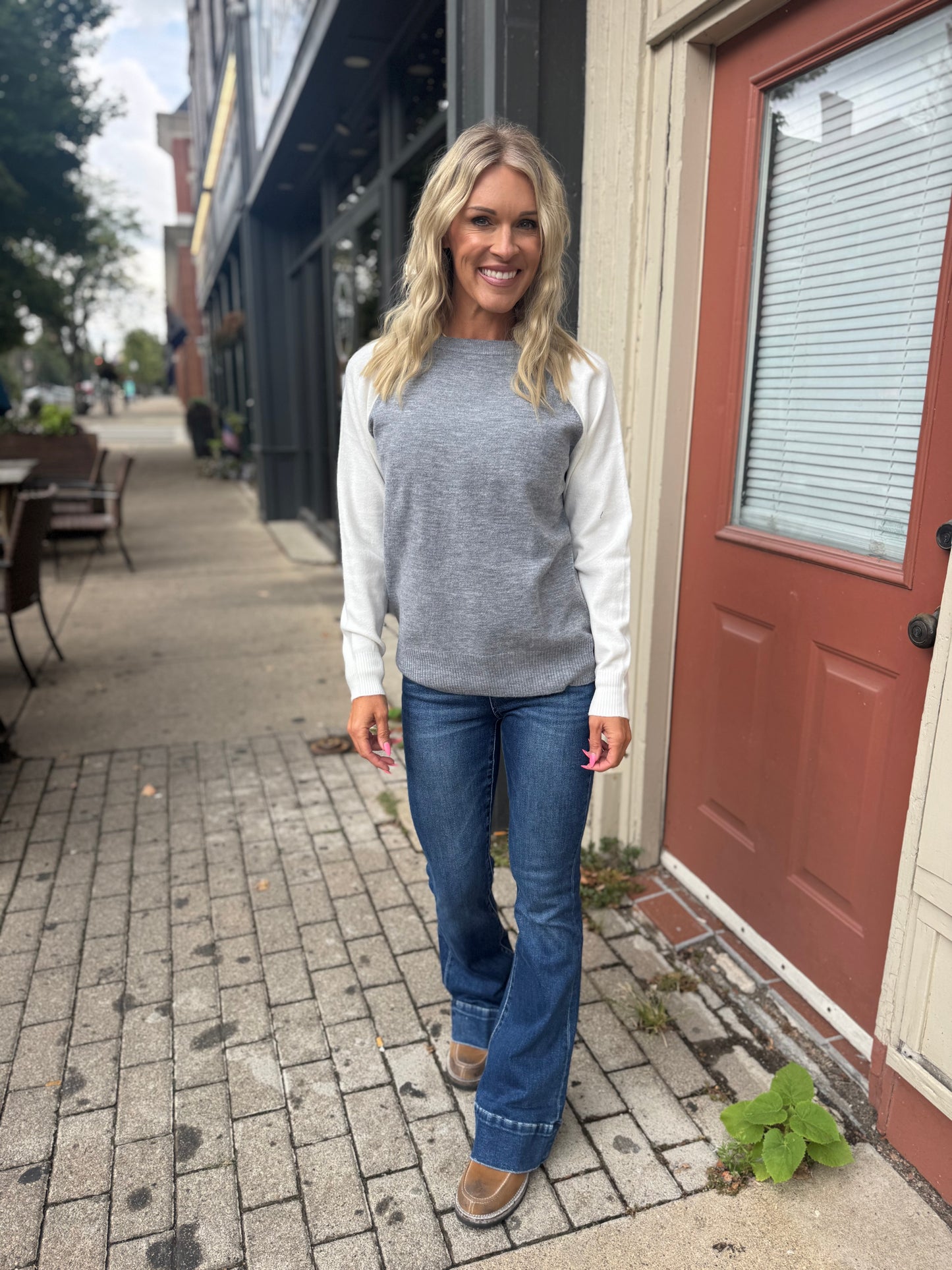 Two Tone Sweater