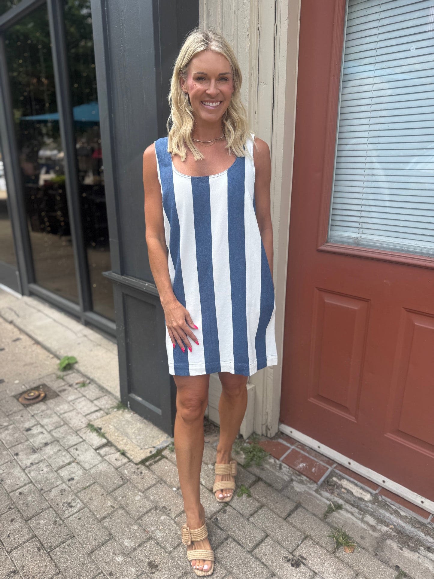 Thick Stripe Dress