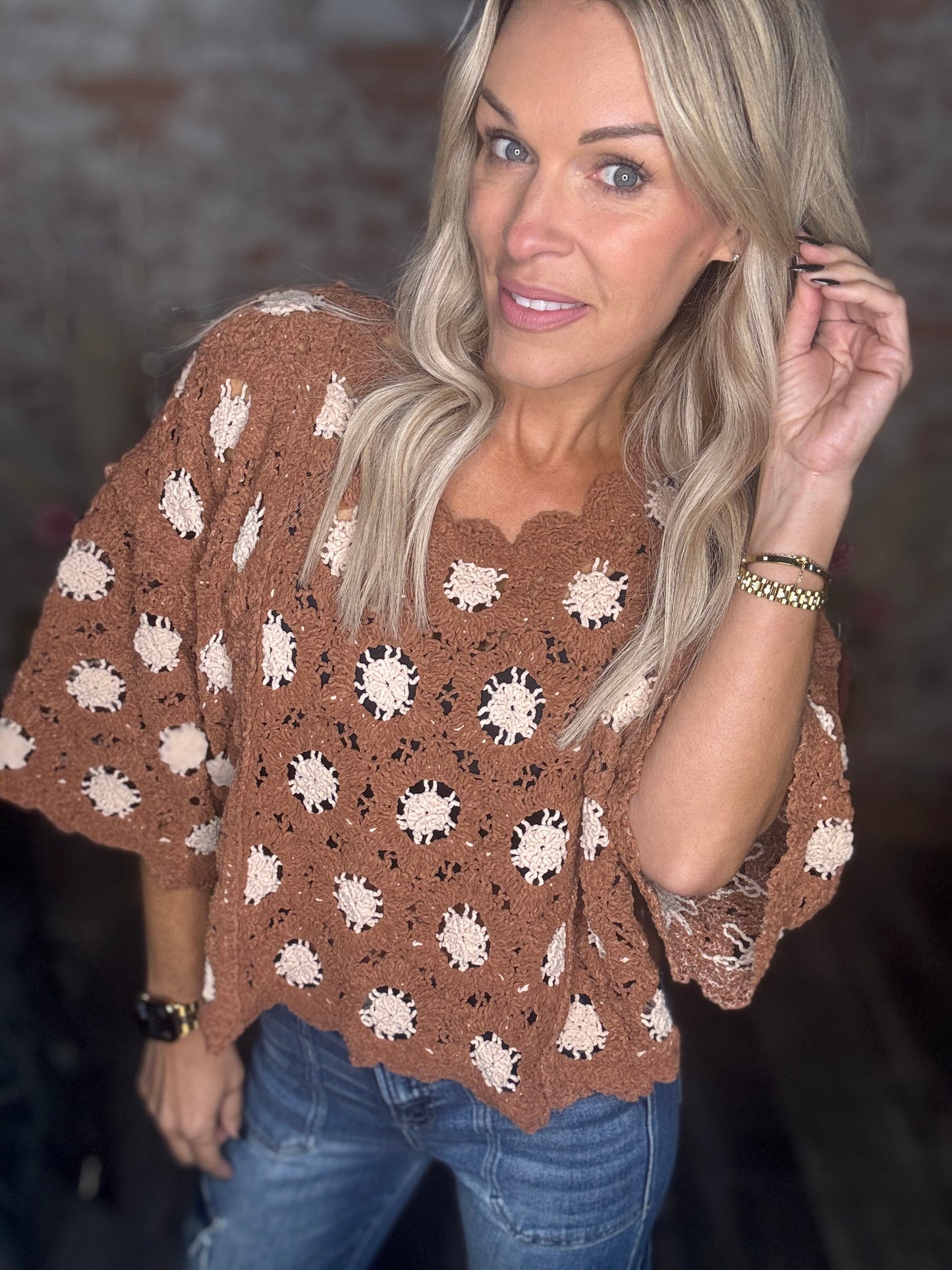 Ollie Girl Crochet Top