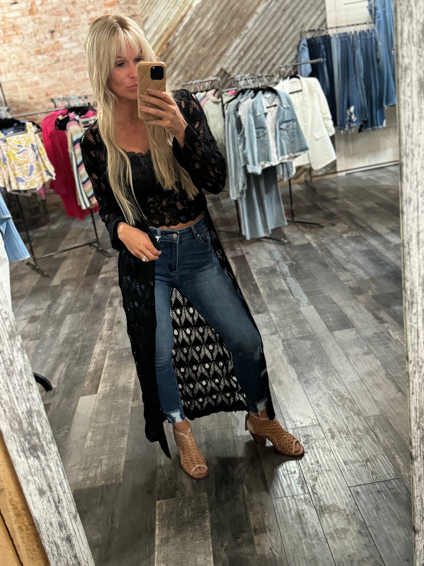 Crochet Maxi Cardi