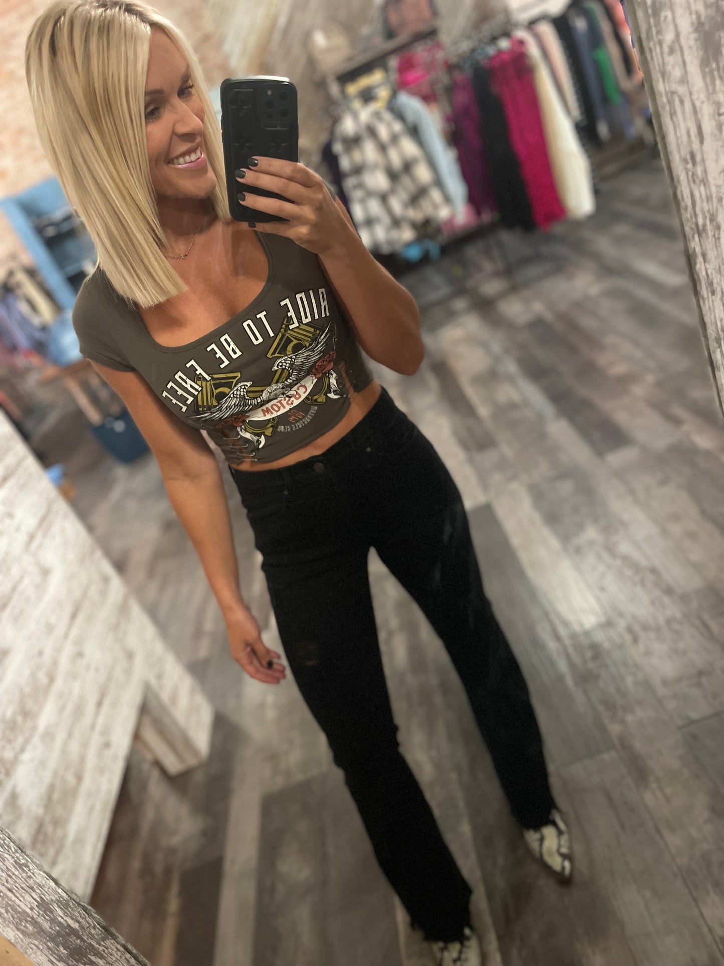 Ride to Be Free Top