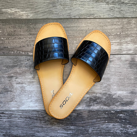 Johana crocodile Sandal