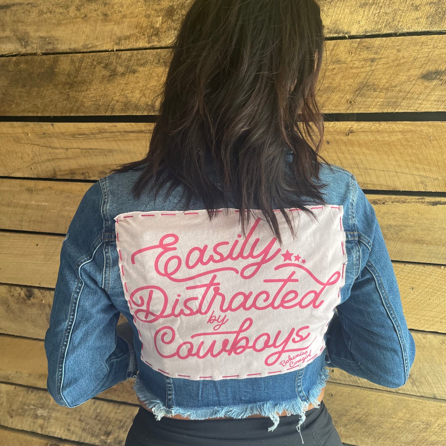 Easily Distracted Denim Jacket