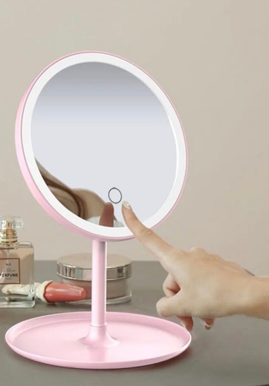 Light Round Mirror