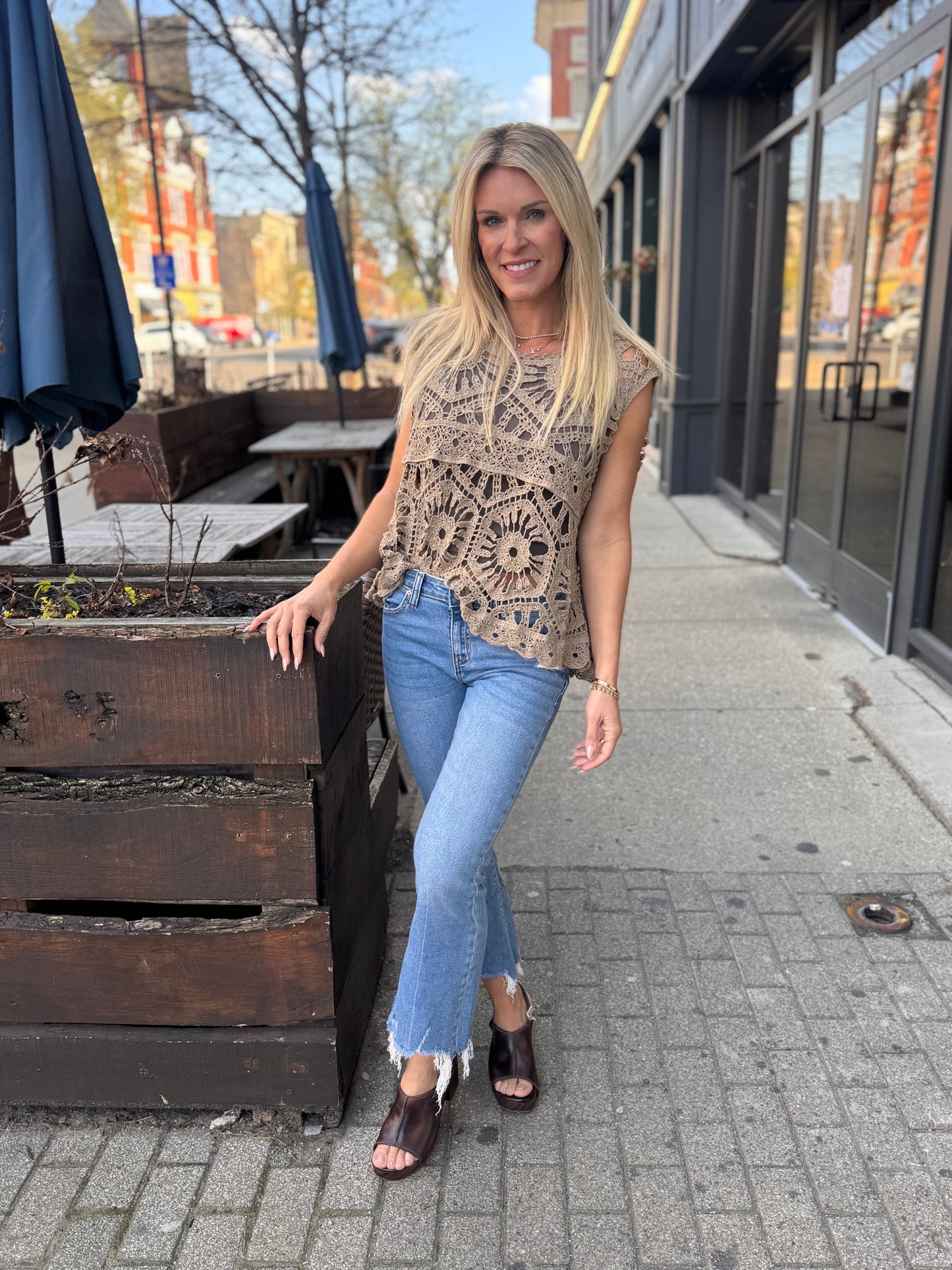 Kenzie Crochet Tank