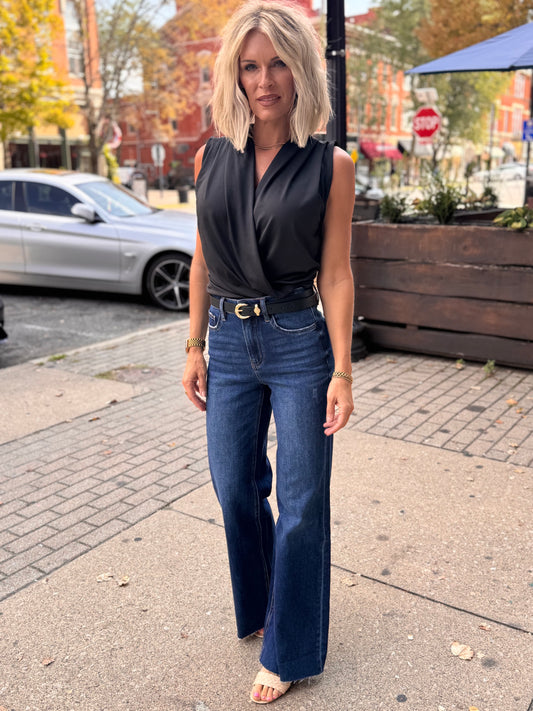 Surplice Bodysuit