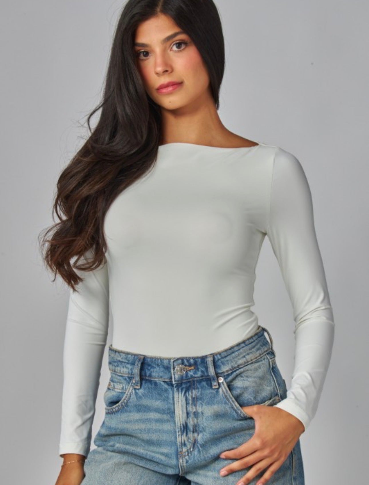 Contour Boatneck Bodysuit