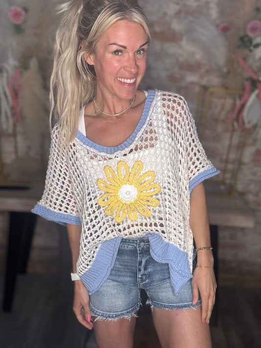 Flower Out Sweater
