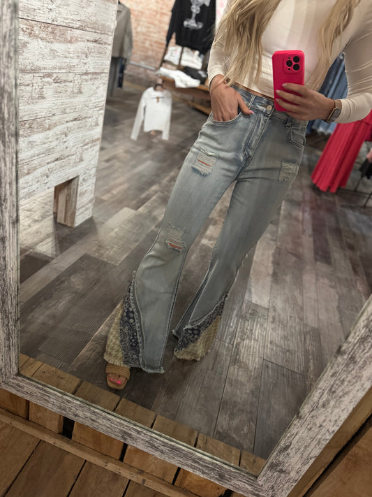 Bell Bottom w/Lace