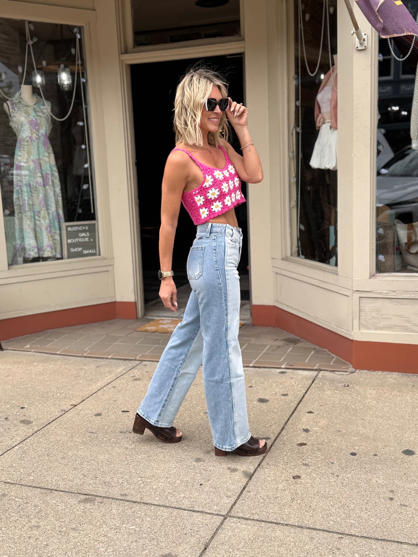 Jen's Double Button Straight