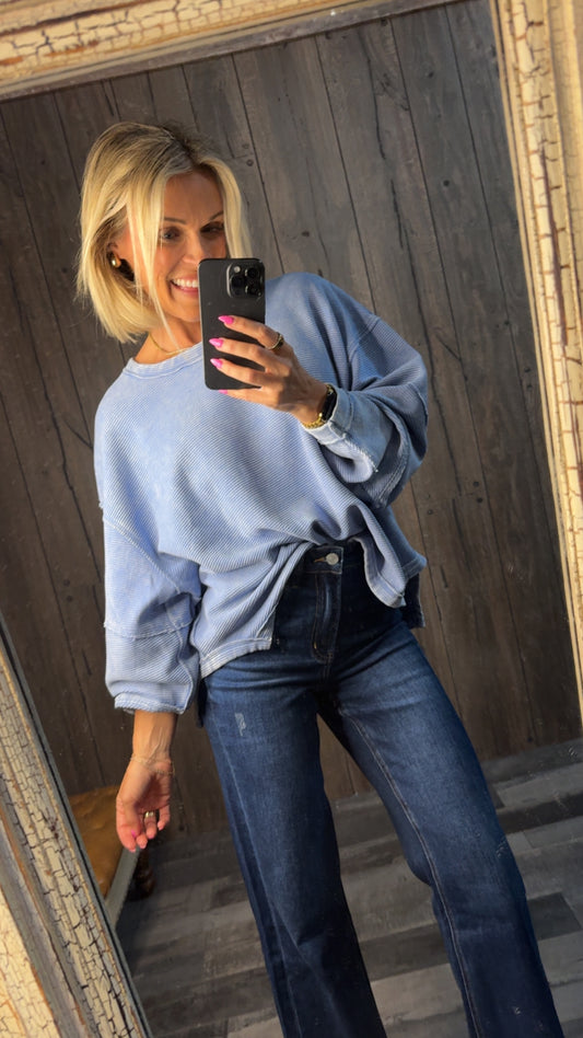 Double Time Ribbed Pullover