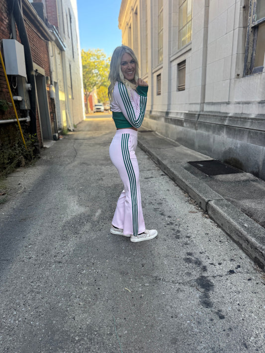 Pink Mellon Suit