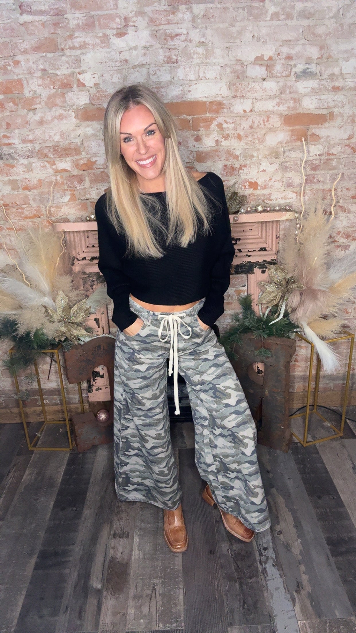 Camo Wideleg