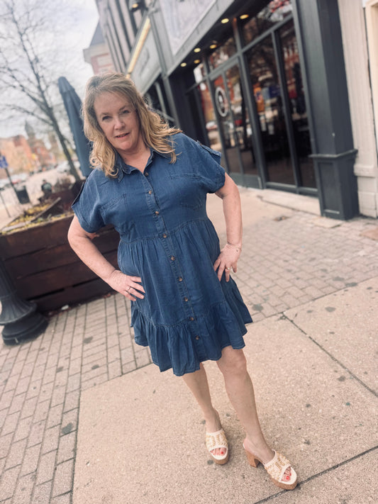 Rhonda’s Denim Dress