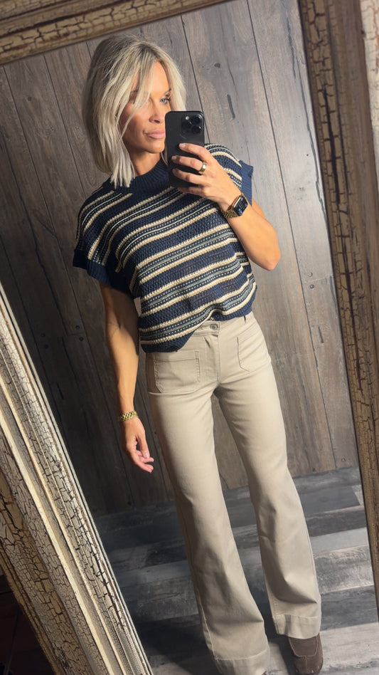Striped Out Sweater