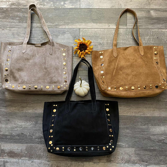 Suede Girl Tote