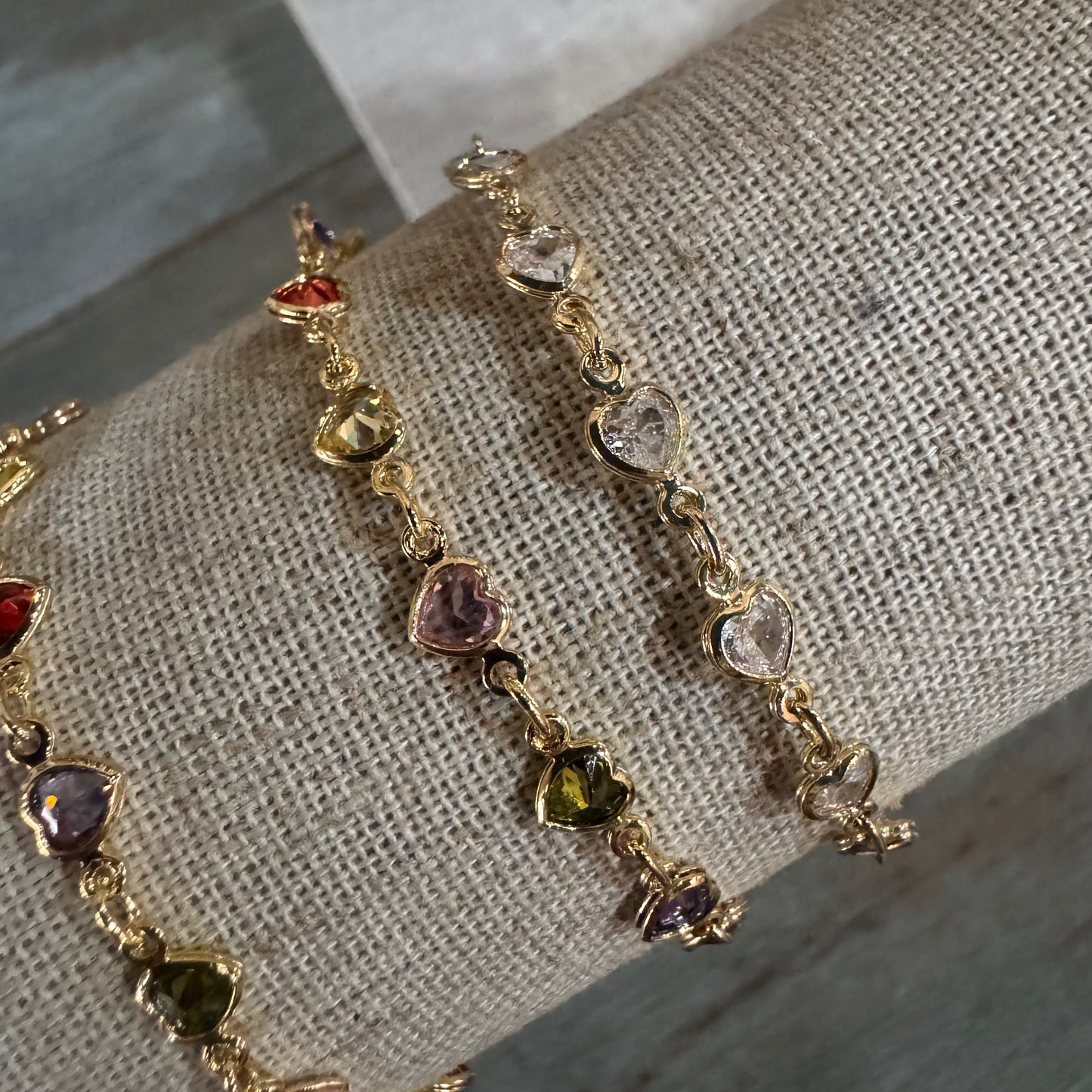 Heart Stone Bracelet