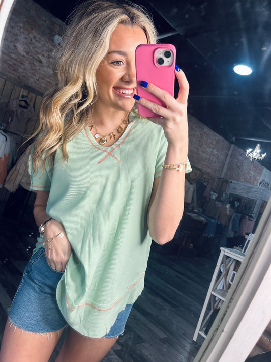 Springy Waffle Top