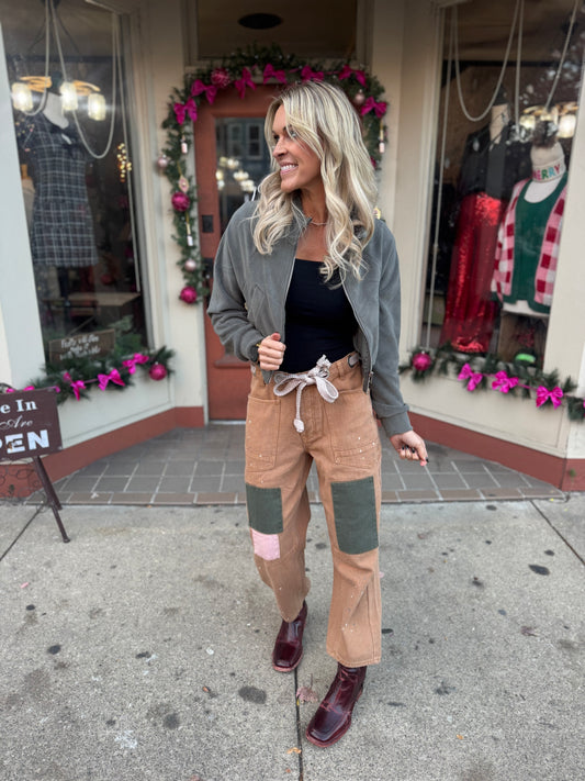 Vintage Paint Washed Out Pant