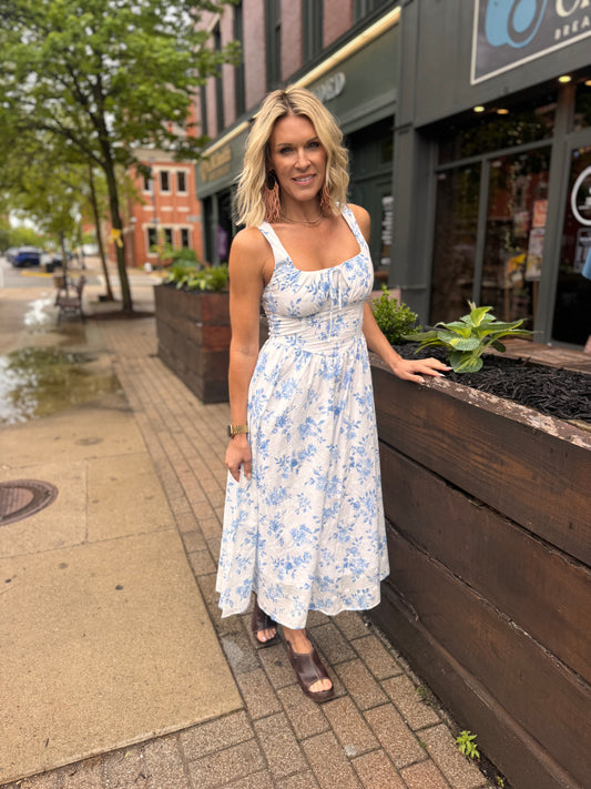 Floral Corset Jenny Dress