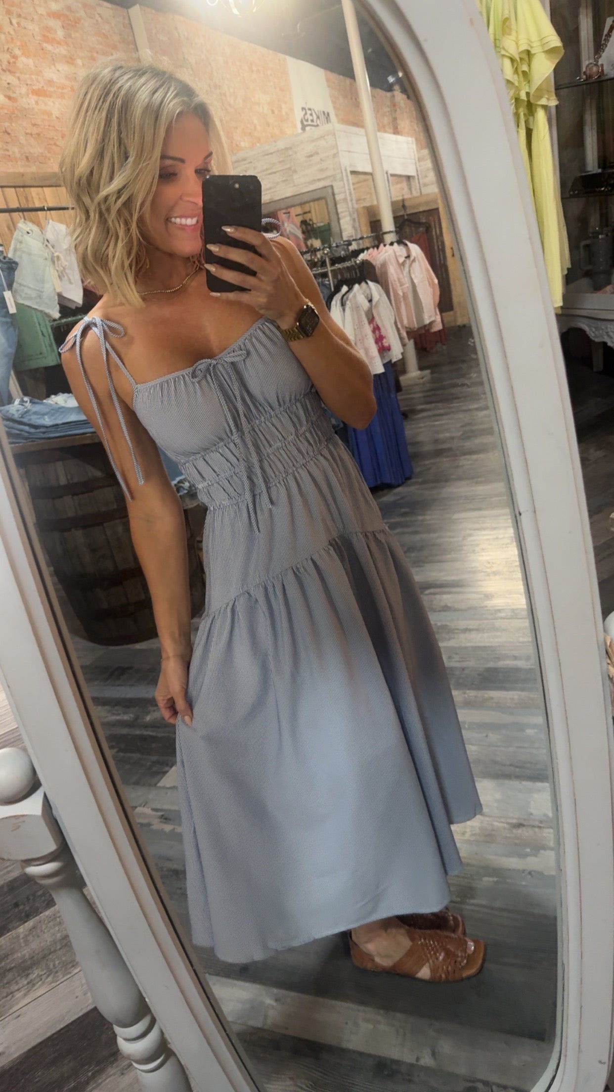 Red & Blue Maxi