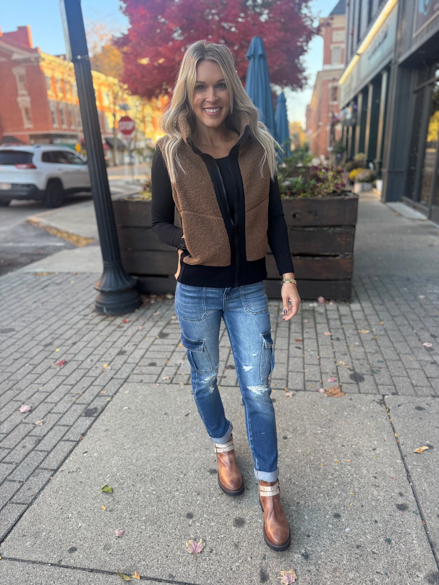 Cargo Ankle Straight Leg