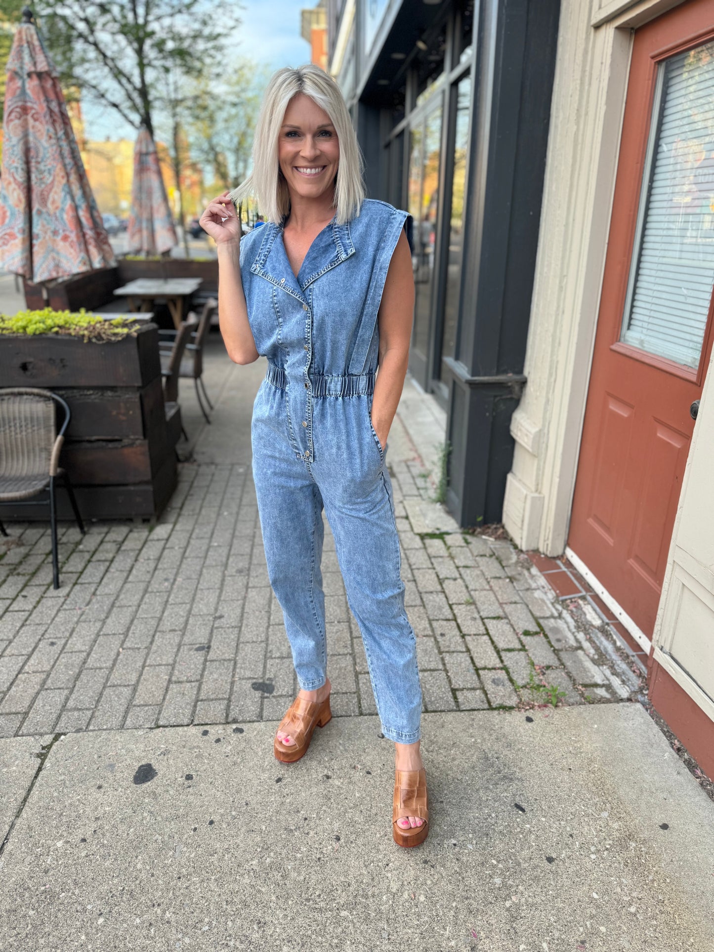 Lets Go GIrls Romper