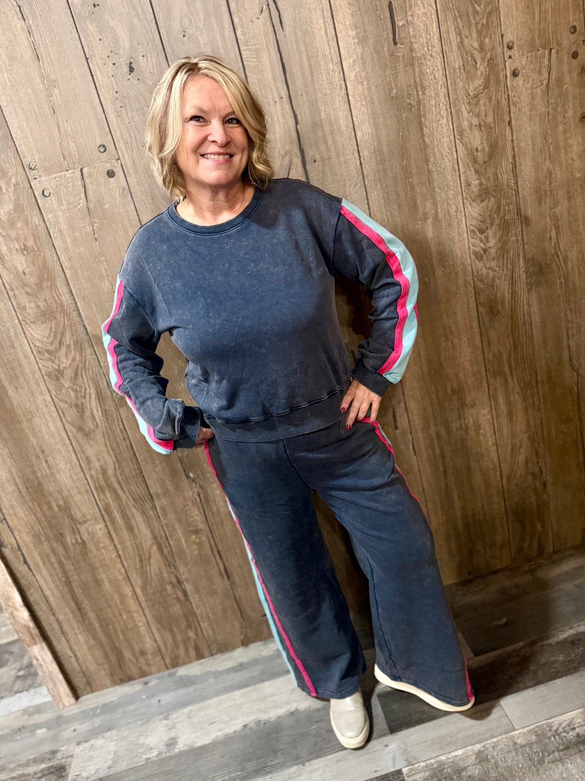 Natalie Navy Pant