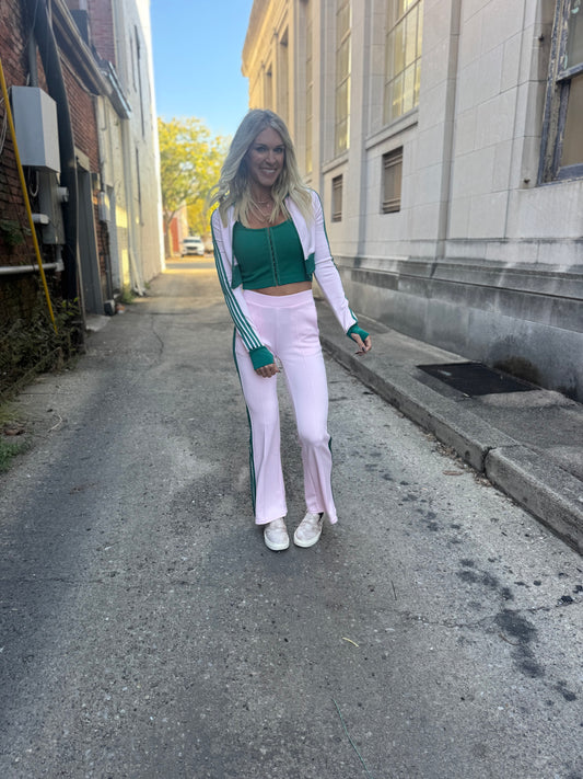 Pink Mellon Suit