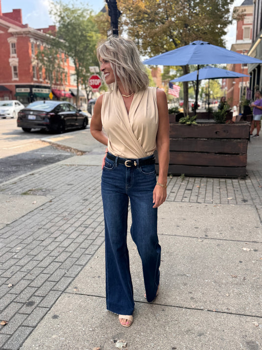 Surplice Bodysuit