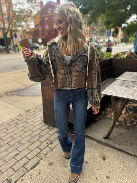 Bev's Plaid Shacket