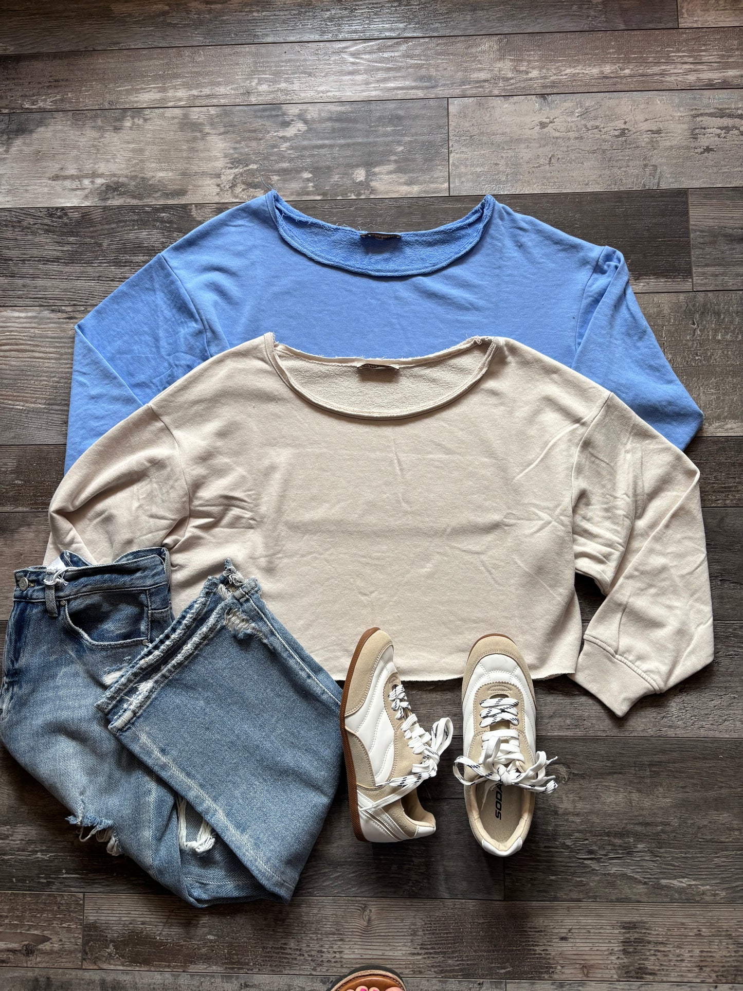 Boat Neck Crop