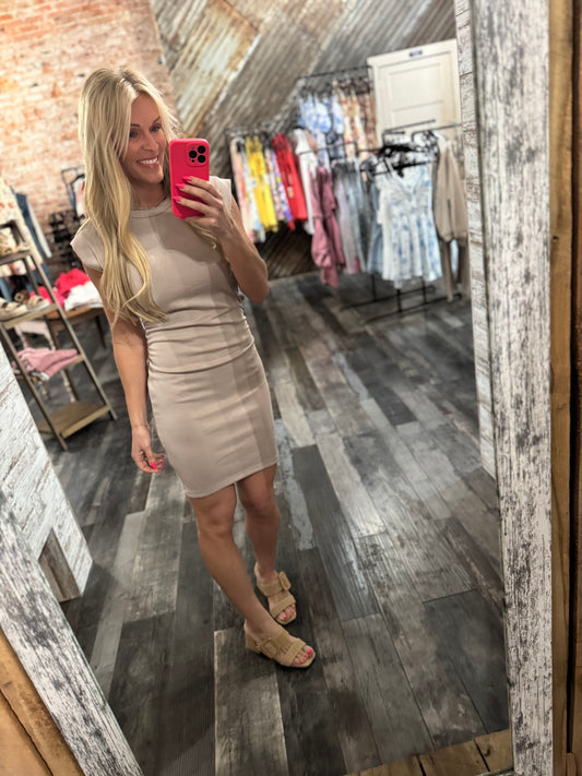 Baby Soft Cinched Dress