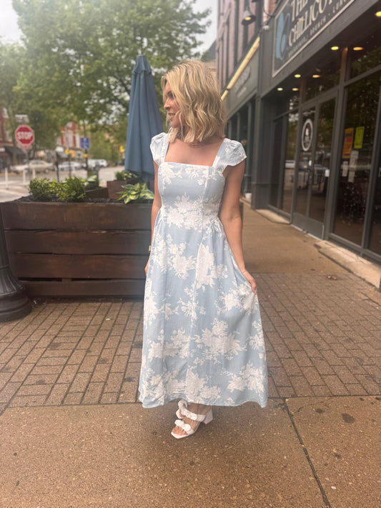 Bell Floral Dress