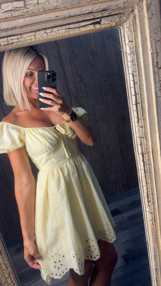 Kelcie Scallop Dress