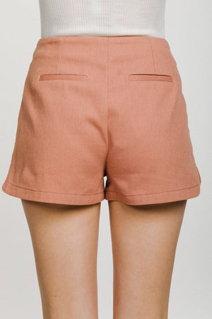 Casual Cotton Twill Shorts