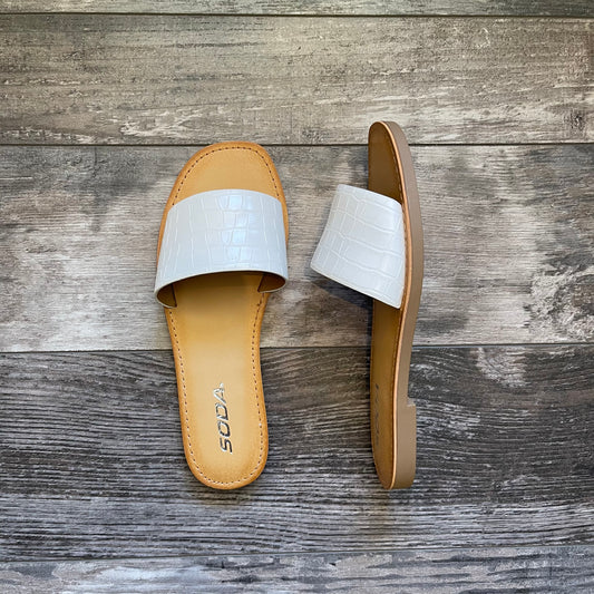 Johana crocodile Sandal