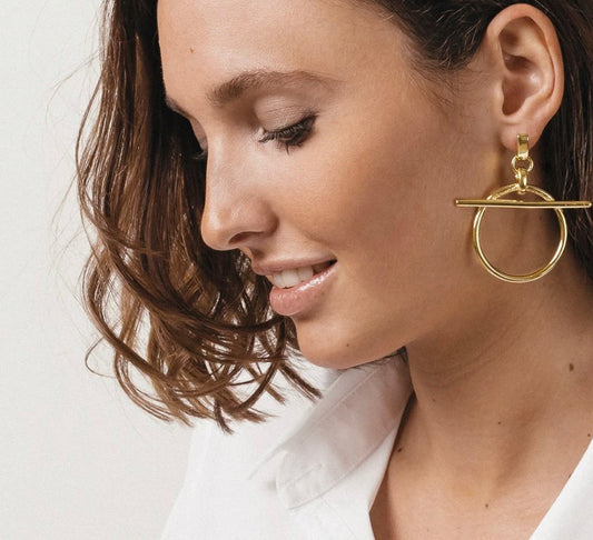 Gold & Silver Earrings